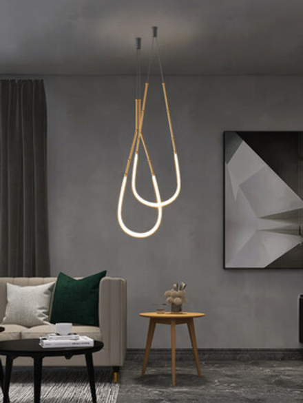 Pendant design lamp    (Gold)Indzie