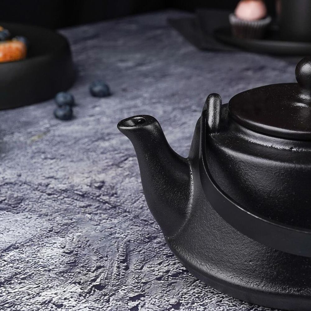 Чайник 600 мл d 14 см h8,5 см с ситом Smooth   P.L. Proff Cuisine [1]