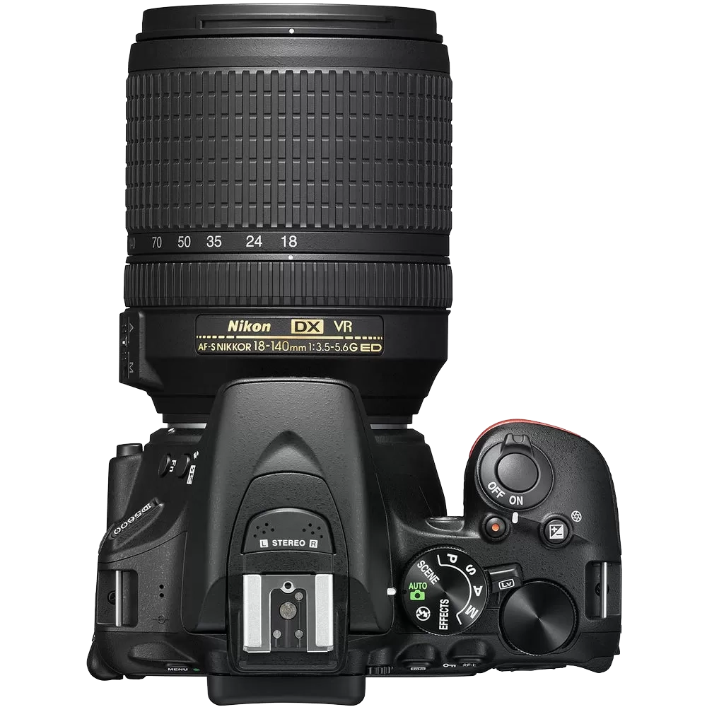 Зеркальный фотоаппарат Nikon D5600 Kit AF-S DX 18-140mm f/3.5-5.6G ED VR