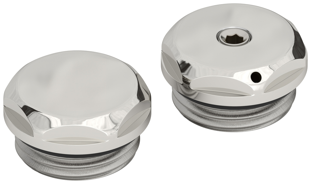 Спускной клапан с заглушкой Сунержа d 25 мм  (G 1/2" НР)