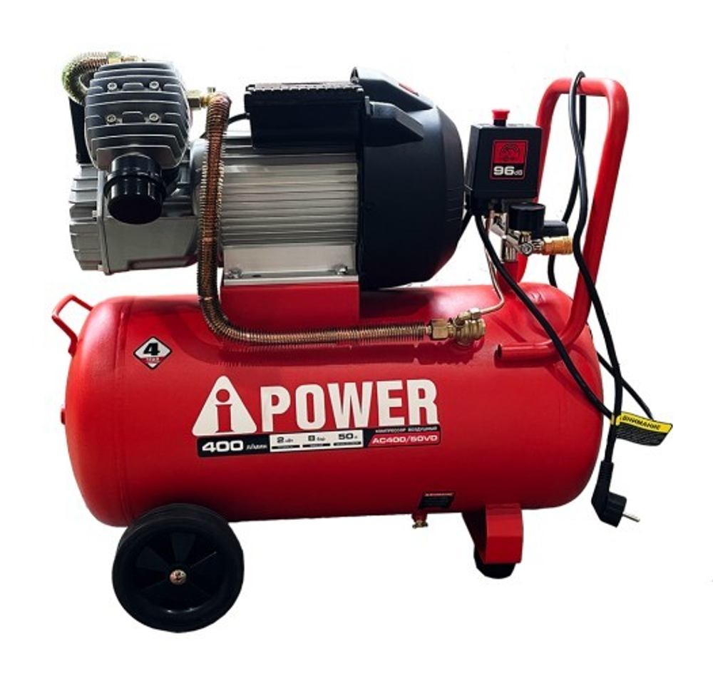 Компрессор поршневой A-iPOWER AC400/50VD 50105