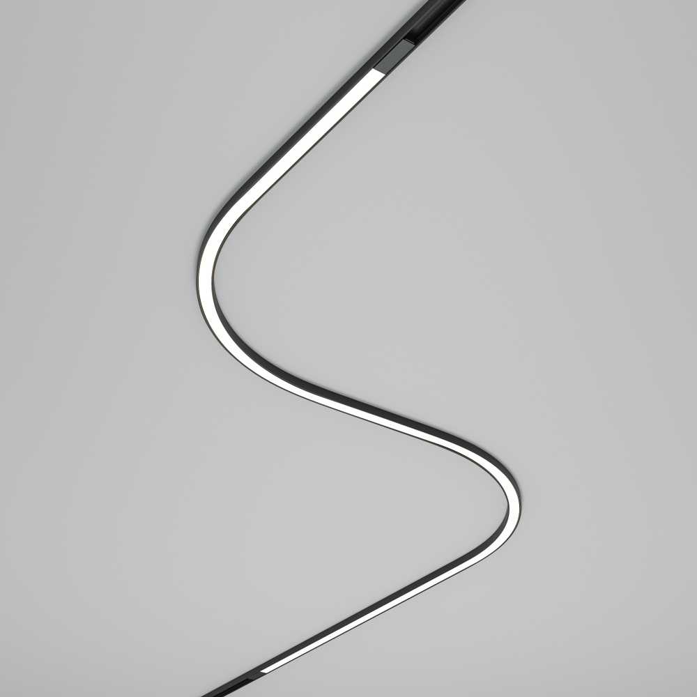 Магнитный трековый светильник Maytoni Flex TR180-1-24WTW-B