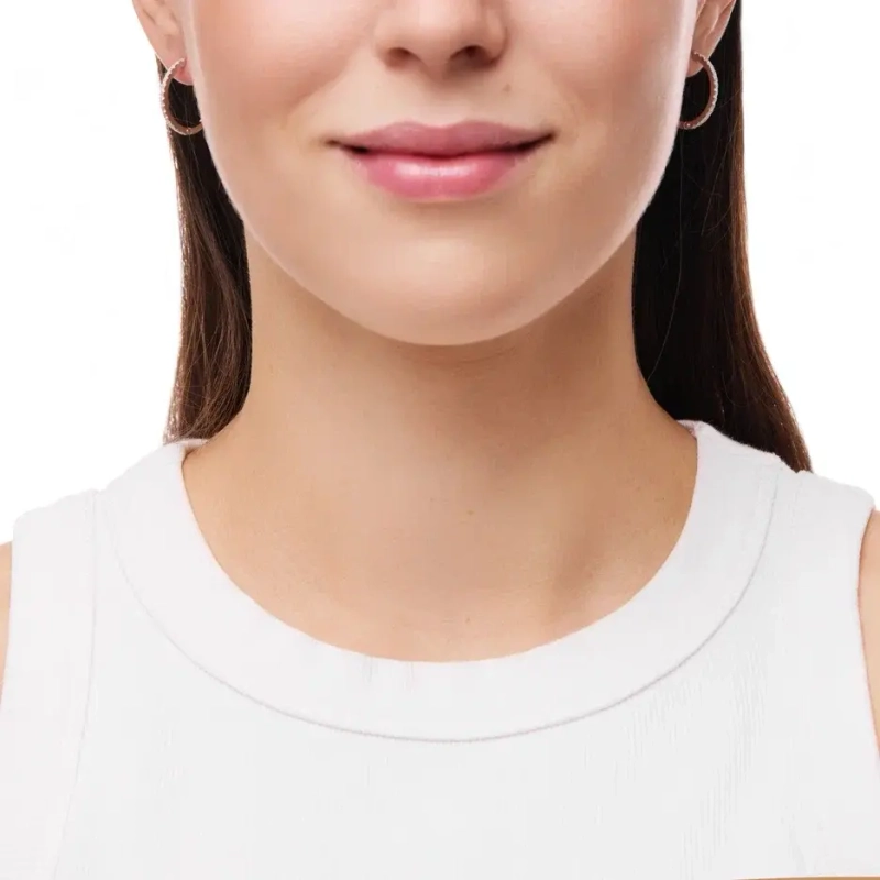 Серьги Прозрачный Ряд – Серебро