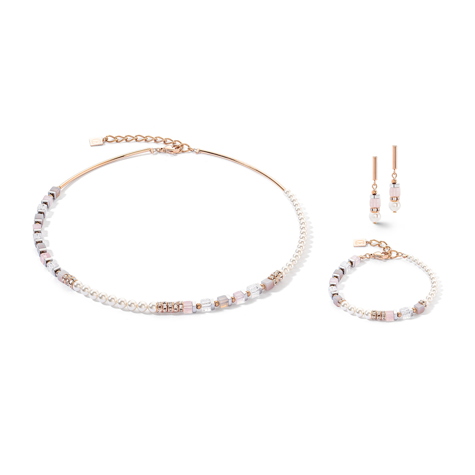 Серьги Coeur de Lion Light Rose 4354/21-1920