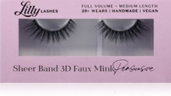 Lilly Lashes 3D Faux Mink - накладные ресницы, 1 para