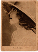 Почтовая карточка. Актриса Мери Пикфорд 1928 г XF