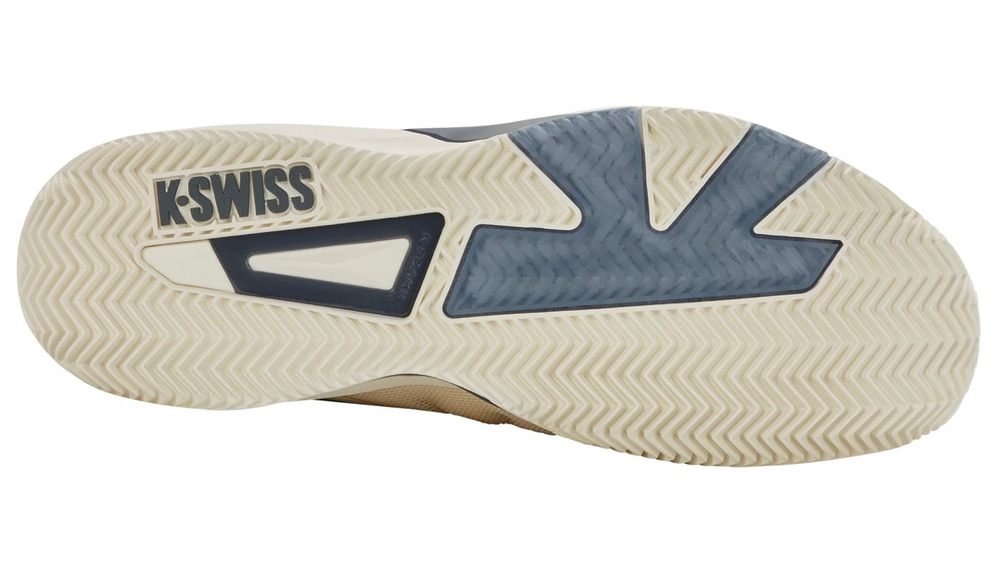 Теннисные кроссовки K-Swiss K-Frame Speed Rublo Clay - egret/turbulence