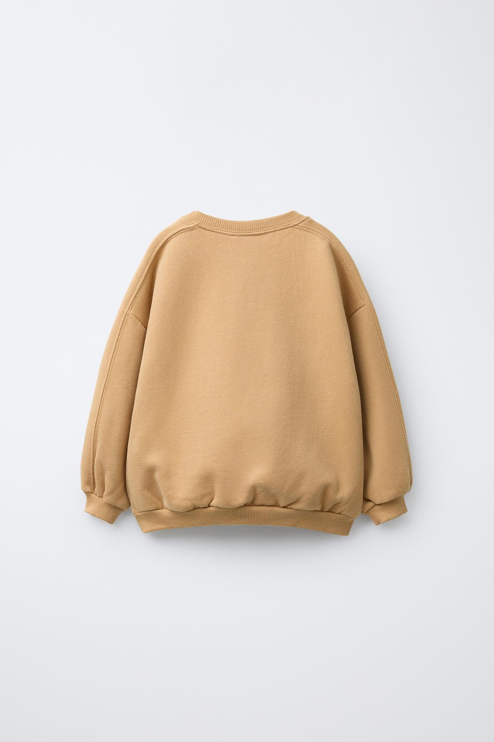 ZARA ТОЛСТОВКА С НАШИВКАМИ, РЫЖЕВАТО-КОРИЧНЕВЫЙ