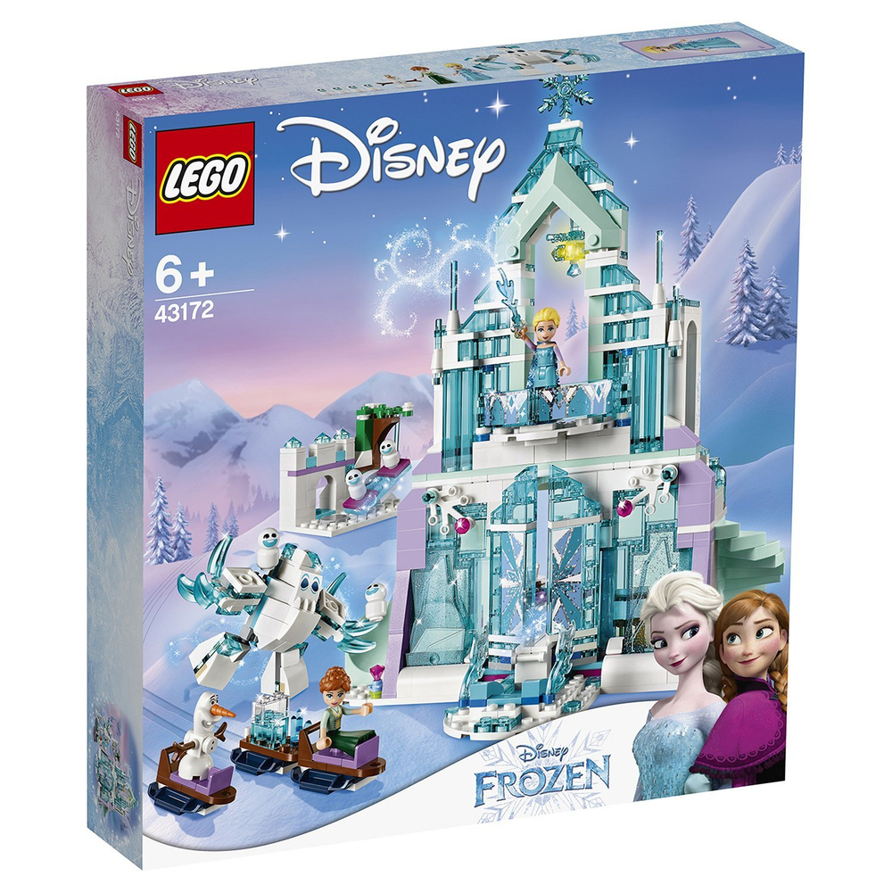 LEGO Disney Princess: Волшебный ледяной замок Эльзы 43172 — Elsa's Magical Ice Palace — Лего Принцессы Диснея