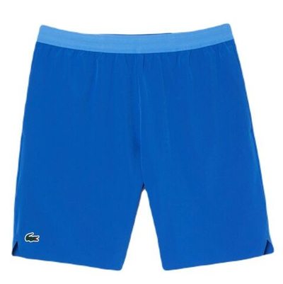 Мужские теннисные шорты Lacoste Tennis x Novak Djokovic Taffeta Shorts - blue