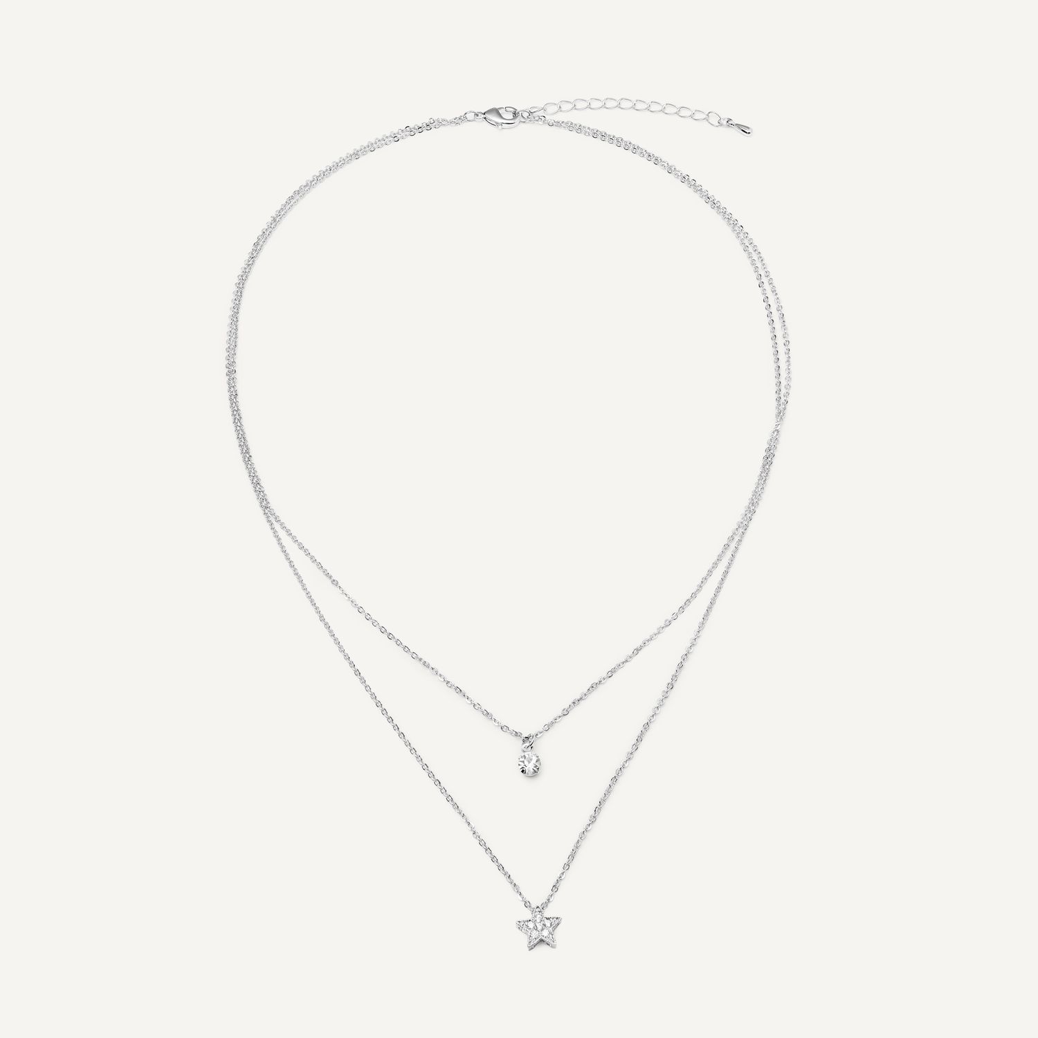 Колье Drop and Star Necklace