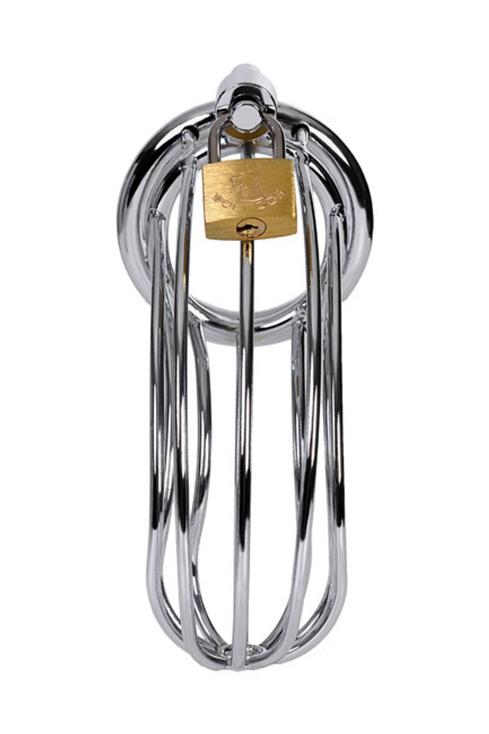 Пояс верности мужской, TOYFA METAL (серебристый) (Цвет: серебряный)