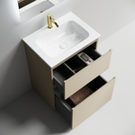 Тумба напольная Sancos Folk Floor 590х445х850, c двумя ящиками оснащенными доводчиками, Капучино, арт.FL60FCP