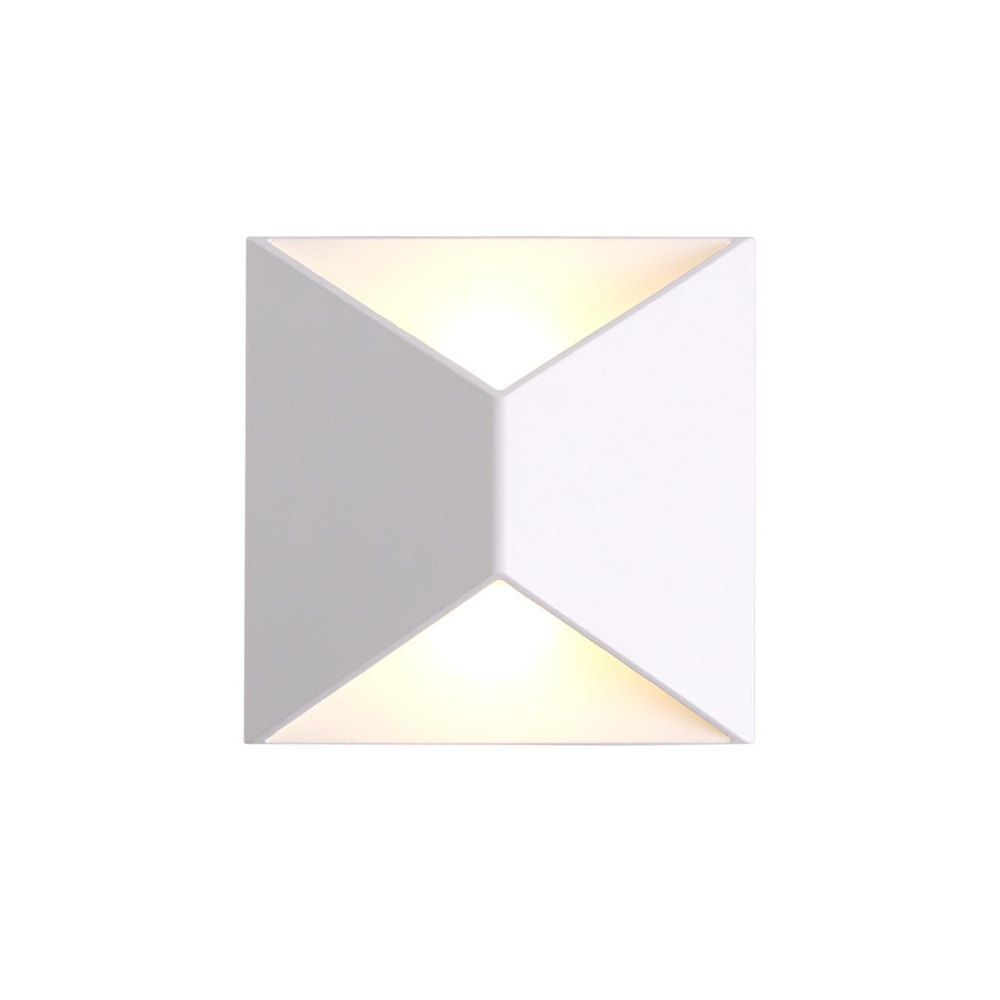 3909/10WL HIGHTECH ODL20 387 белый/металл Настенный светильник LED 3500K 120° 10W 220V IP65 TIBRO