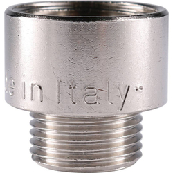 Переходник ВН никелированный 1/2X3/8 STOUT