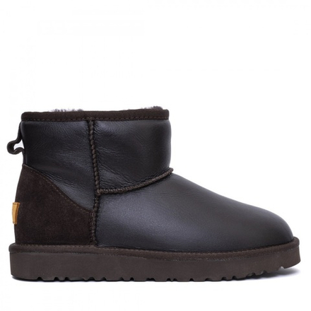 Ugg Mens Classic Mini II Metallic Chocolate