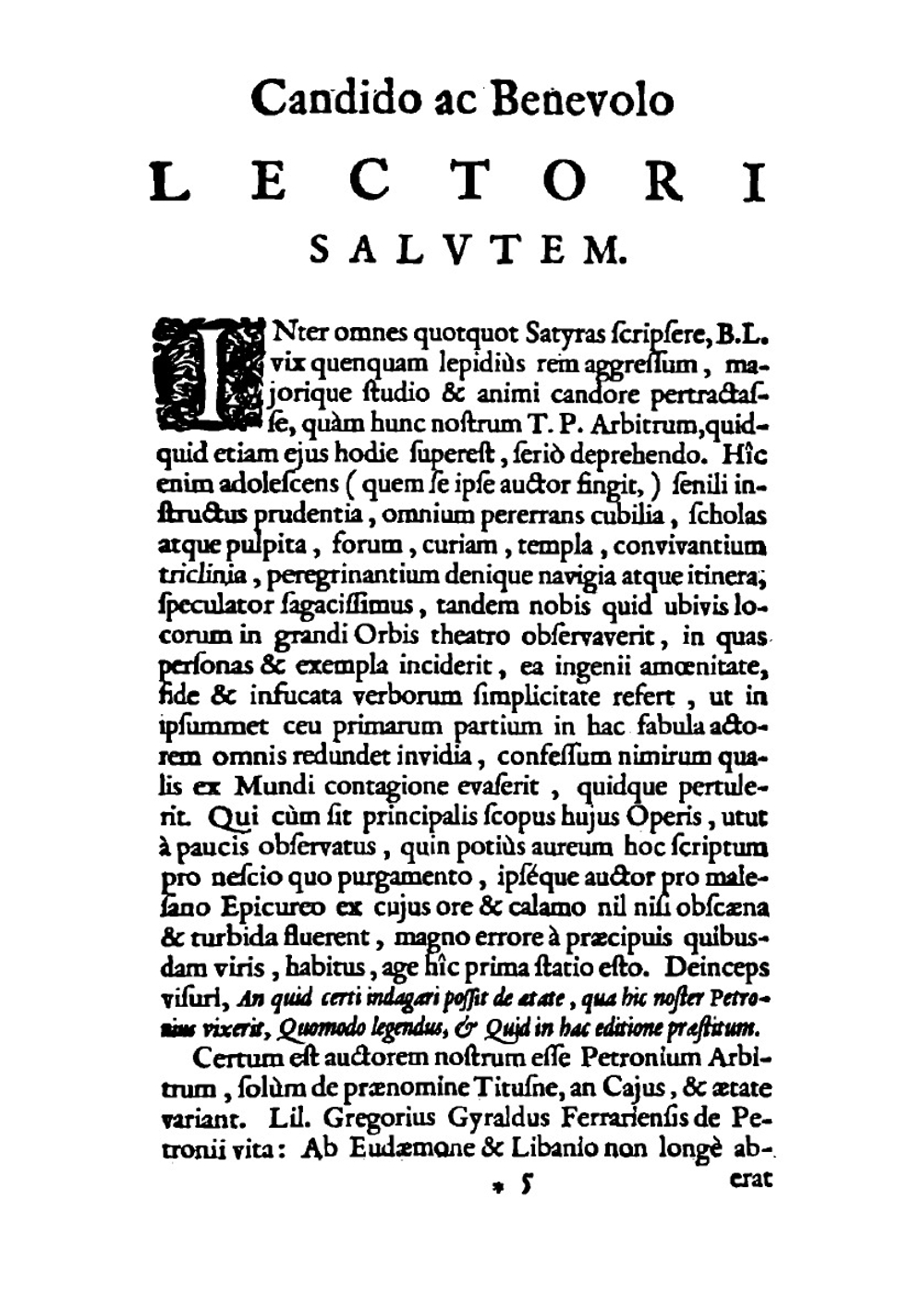 Satyricon. Cum fragmento nuper Tragurii reperto | Petronius Arbiter