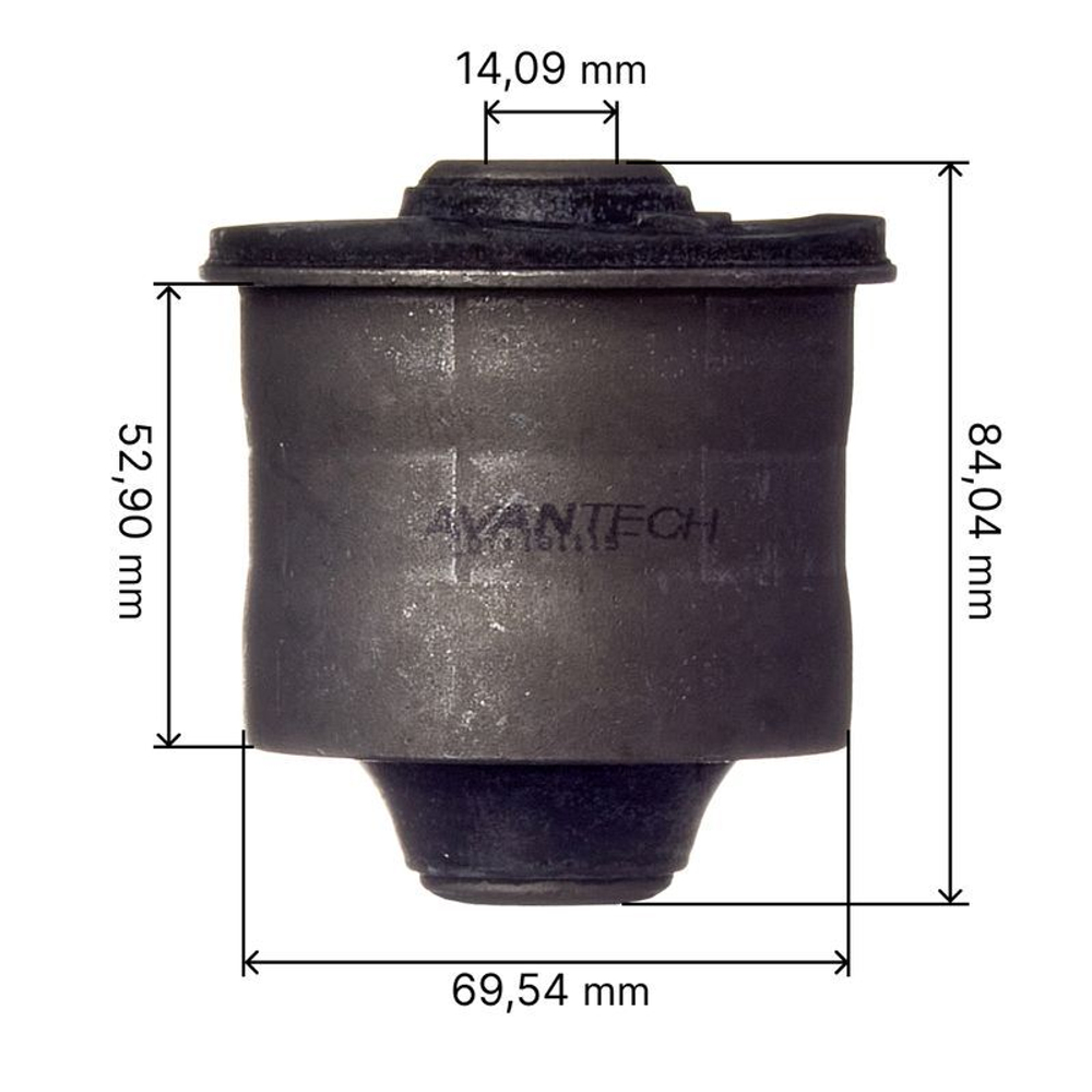 Сайлентблок задней балки Avantech ASB41100