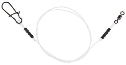 Поводки LJ HARD MONO оснащ. вертл. и застеж. 15кг 30см 5шт.