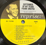 Frank Sinatra- September Of My Years (США 2004г.)