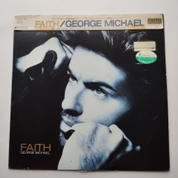 Винтажная виниловая пластинка LP George Michael Faith (Japan 1987) (Obi) Maxi Single