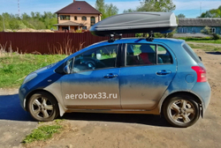 Автобокс "Way-box" 460 литров на крышу Toyota Yaris