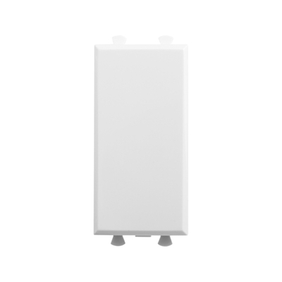 Заглушка модульная, "Avanti", "Белое облако", 1 модуль