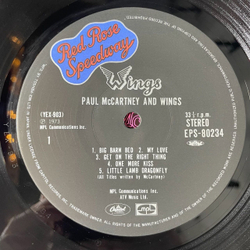 Винтажная виниловая пластинка LP Wings Red Rose Speedway (Japan 1975) (No Obi)