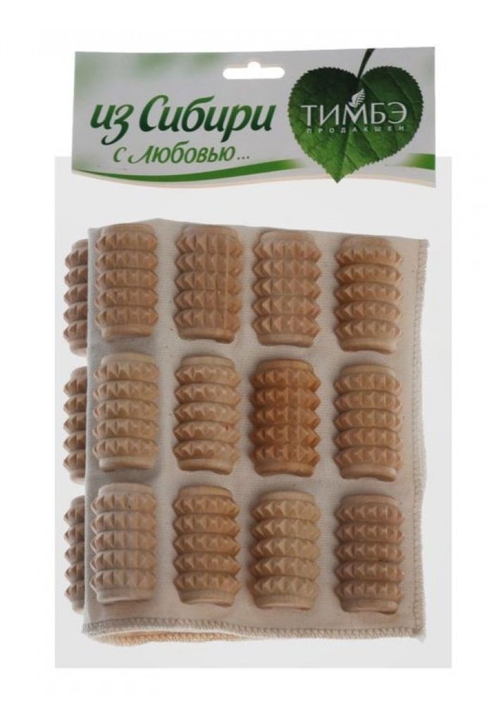 Массажер-коврик универсальный Тимбе Продакшен, 48 роликов