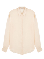 Рубашка SHADE молочного цвета