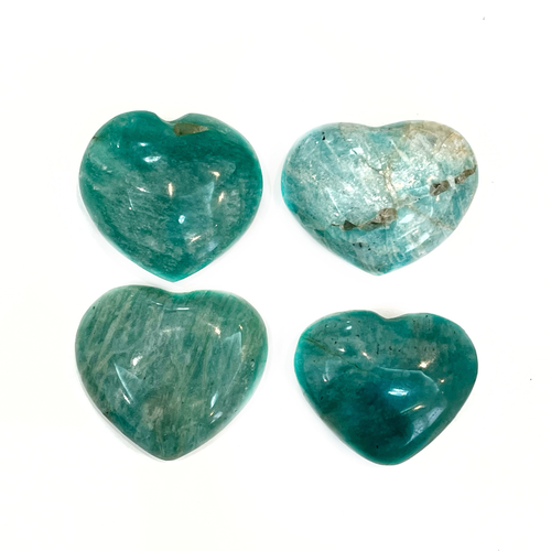 Сердце амазонит, 1 шт (20-30 гр)
