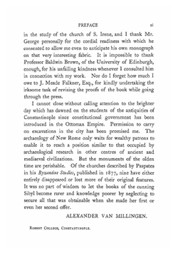Byzantine Churches In Constantinople Their History And Architecture | Alexander van Millingen