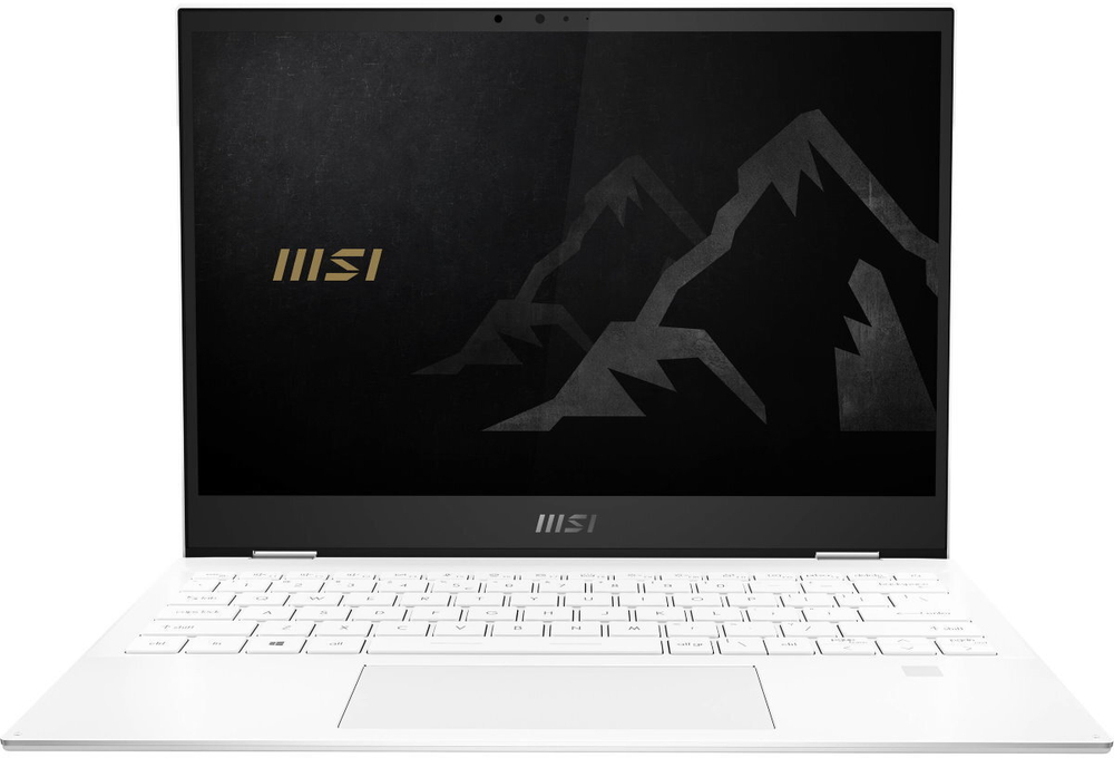 Ноутбук MSI Summit E13FlipEvo A11MT-205RU Core i7 1185G7/16Gb/SSD1Tb/Intel Iris Xe graphics/13.4";/IPS/Touch/FHD+ (1920x1200)/Windows 10 Professional/white/WiFi/BT/Cam