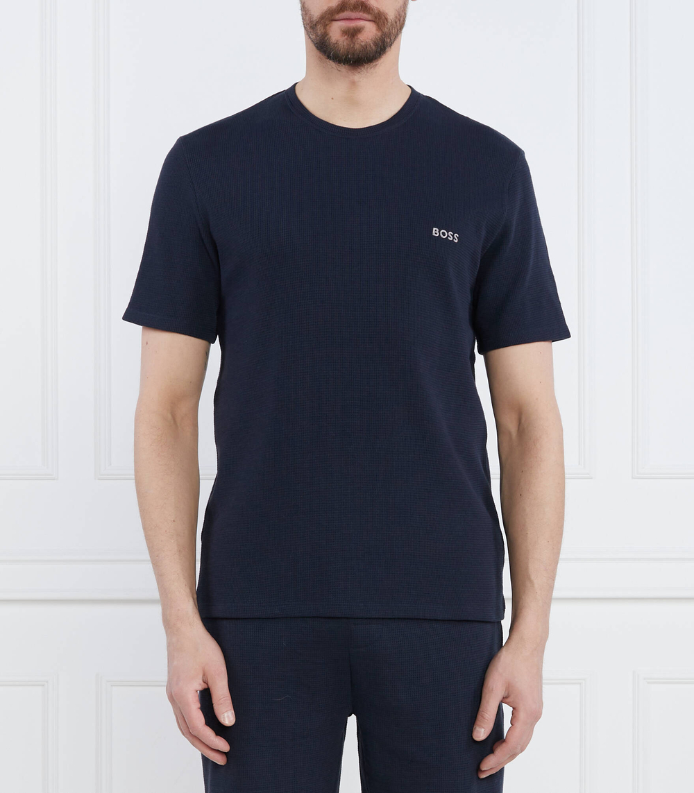 Футболка Waffle BOSS BLACK - черный(50480834)