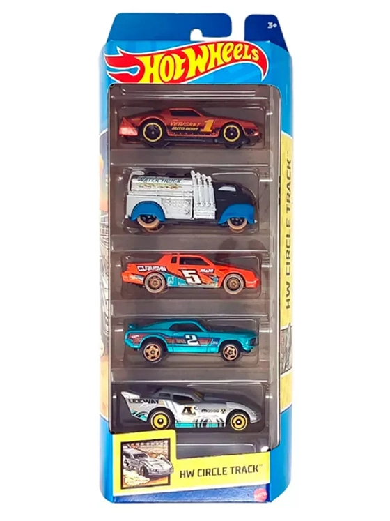 Набор из 5 машинок Хот Вилс HW Circle Track