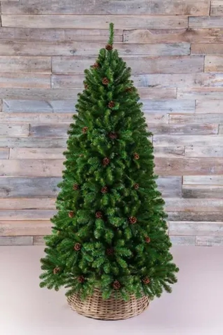 Елка Императрица с шишками 215 см., мягкая хвоя, Triumph Tree (73239)