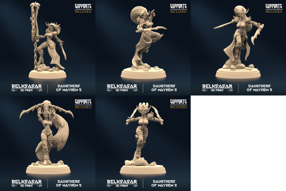 Daughters of Khaine Twinblade Sisters of Mayhem