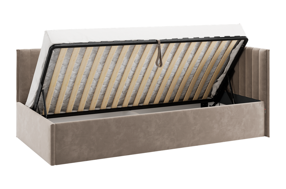 Кровать тахта с подъемным механизмом Твикс 900*2000 (велюр) МФ Мебельсон, г. Ижевск