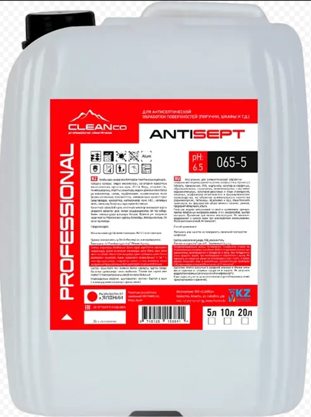 ANTISEPT SANITAYSER 5л. Антисептик