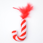 Игрушка Mr.Kranch для кошек Леденец с кошачьей мятой, 9*3 см красный