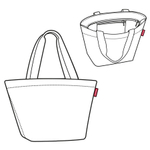 Сумка shopper m happy flowers
