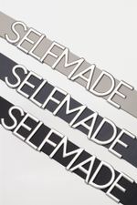 ШИРОКИЙ РЕМЕНЬ НА КОБУРНЫХ КНОПКАХ SELFMADE GRAPHITE