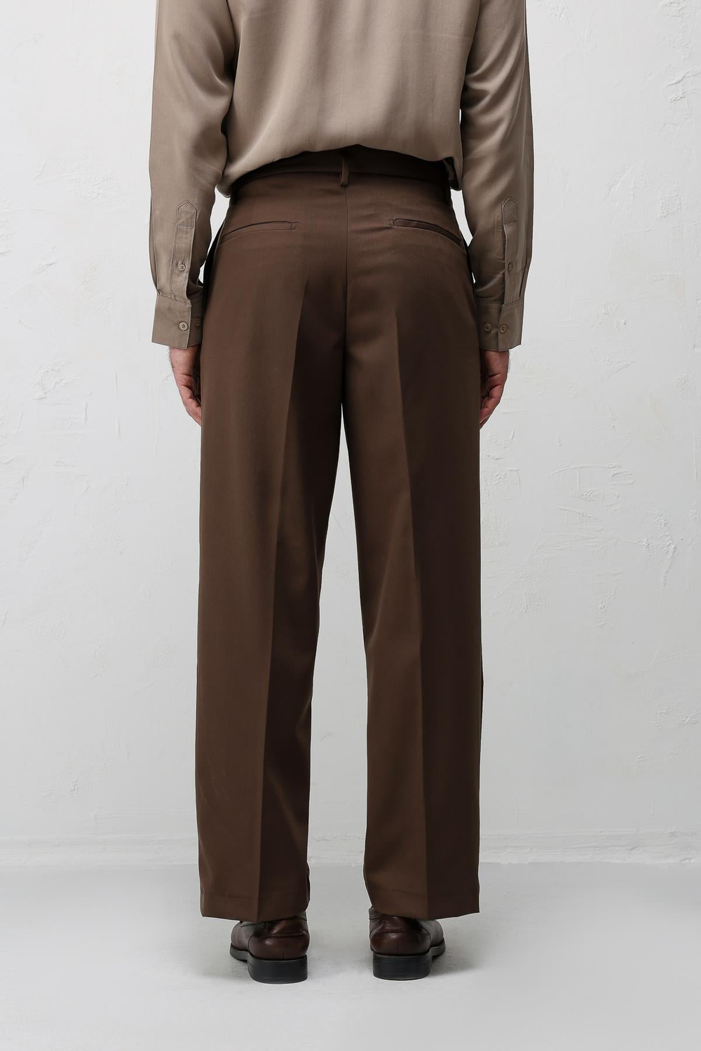 Коричневый оверсайз (УКОРОЧЕННЫЙ ПИДЖАК)