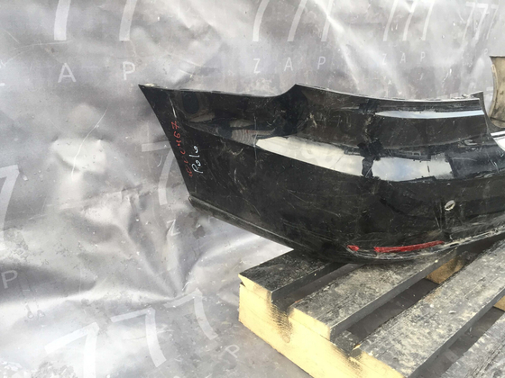 Бампер задний Volkswagen Polo 5 Sedan 15-20 Б/У Оригинал 6RU807421D