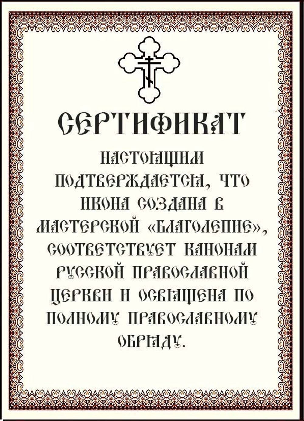 Алипия Голосеевская блаженная. Икона на холсте.