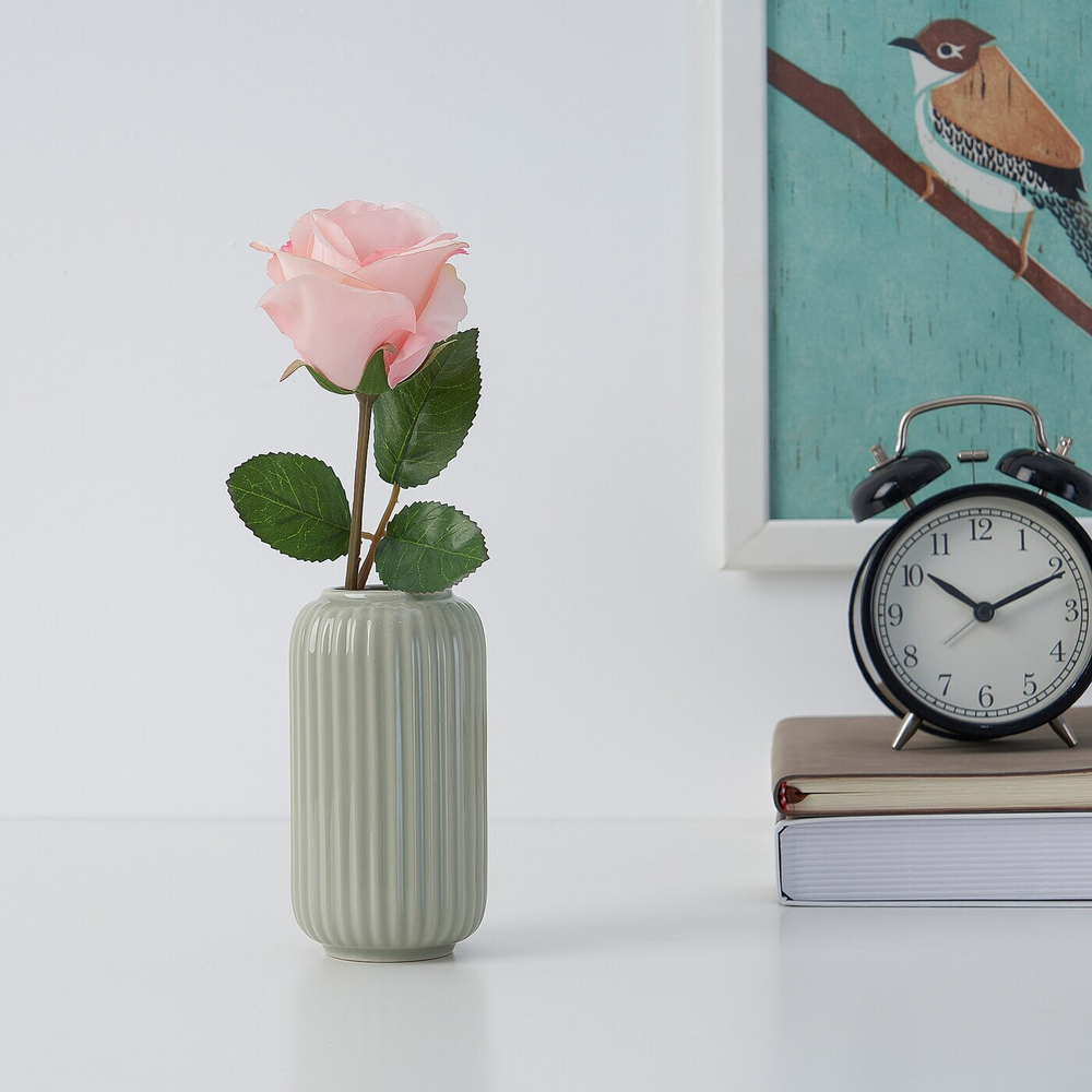 IKEA STILREN  (ИКЕА СТИЛРЕН)  -  Ваза, светло-бирюзовый, 12 см