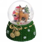 Снежный шар «Новогодний лес» 6,5 см, микс