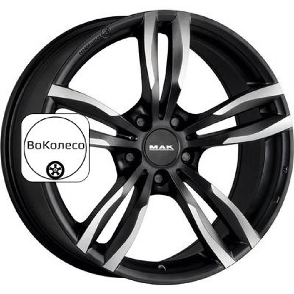 9x18/5x120 ET44 D72,6 Luft Ice Black MAK