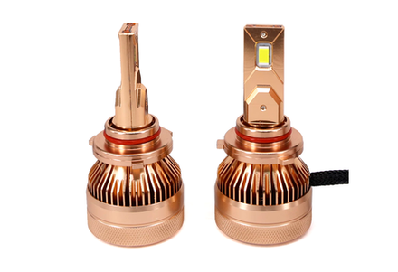 Светодиодные лампы HB3 (9005) Sariti T3 с вентилятором, 12V-24V, 50W, 6000K (комплект, 2шт)