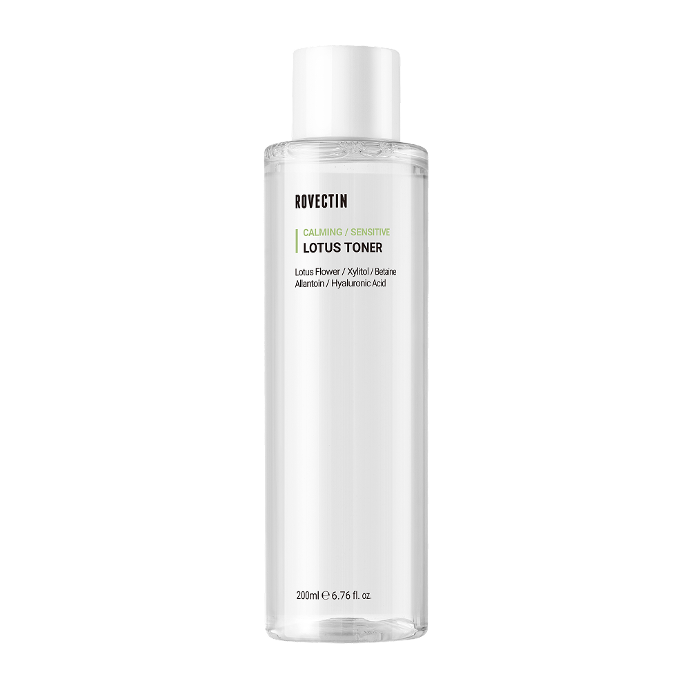 Rovectin Успокаивающий тонер для лица с экстрактом лотоса- Rovectin Calming Lotus Toner, 200 мл